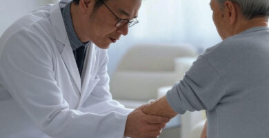 medico y picadura