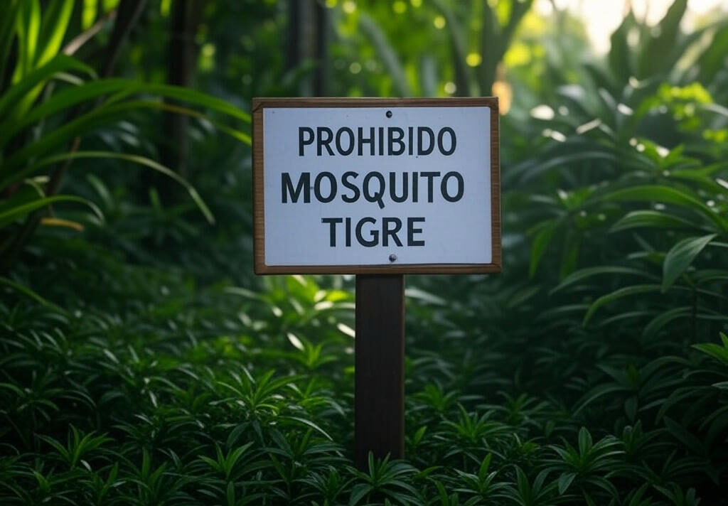 prohibido mosquito tigre